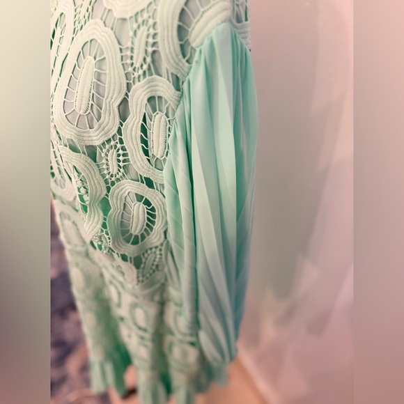 Bundle 2 for $30. Fashion to Figure Mint Green Dress. Size 3XLarge. Like New! - Picture 5 of 9